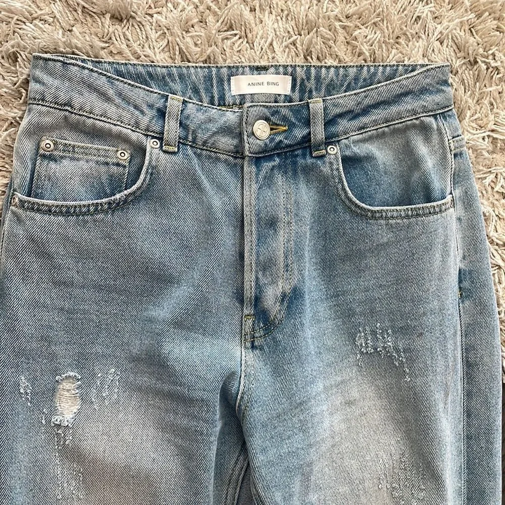 ANINE BING | Giovanna Straight Jeans - Picture 7 of 17